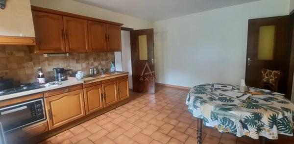 Appartement T3 en Rdc, garage+ terrain