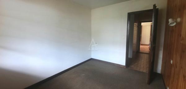 Appartement T3 en Rdc, garage+ terrain