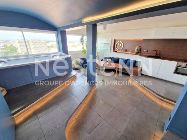 Appartement Toulouse 31300 Loves rooms vue imprenable 85m² dernier étage Saint Cyprien