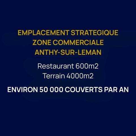 Restaurant au coeur de la zone commerciale