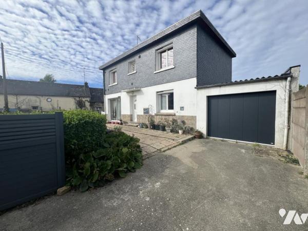 HENNEBONT rive droite maison proche centre centre en impasse sur 655 M² de terrain