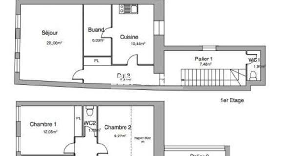 À vendre Appartement 3 pièces 108.6 m² - Roquefort 40120