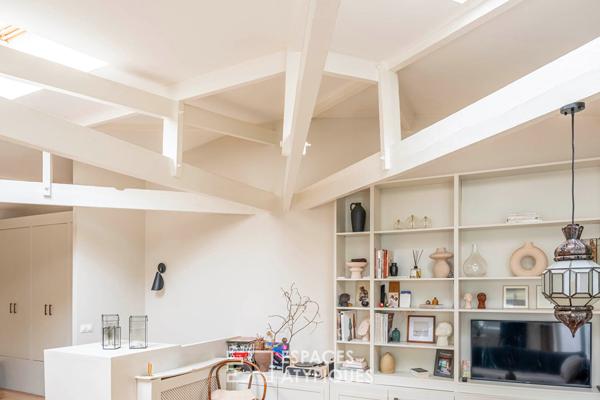 Atelier en duplex à usage mixte avec terrasses