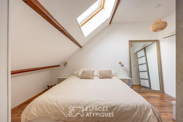 Maison esprit loft et son espace professionnel