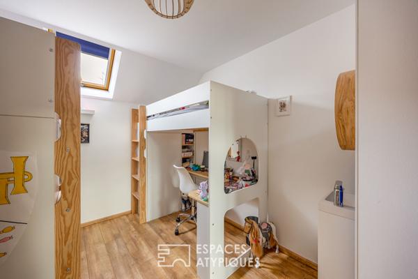 Maison esprit loft et son espace professionnel