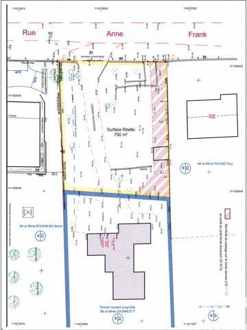 Terrain à vendre 790 m² Besançon