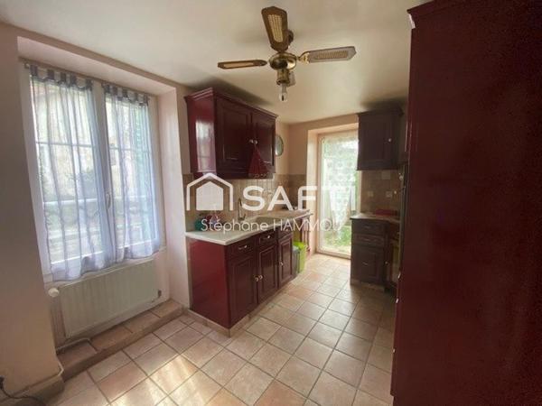 Maison 144m² - 7 pièces - jardin - beaux volumes