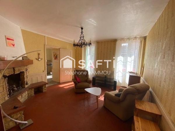 Maison 144m² - 7 pièces - jardin - beaux volumes