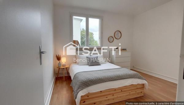 Appartement de 67 m2, 4 pièces, 3 chambres