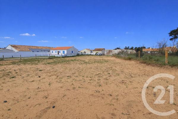 Terrain à vendre  1398 m2 BRETIGNOLLES SUR MER - 85