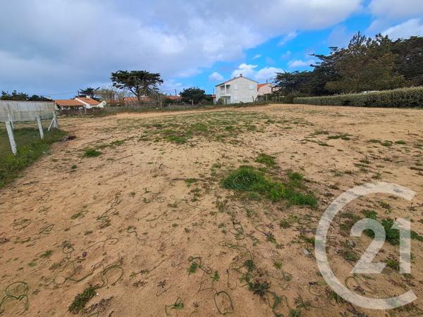 Terrain à vendre  1398 m2 BRETIGNOLLES SUR MER - 85