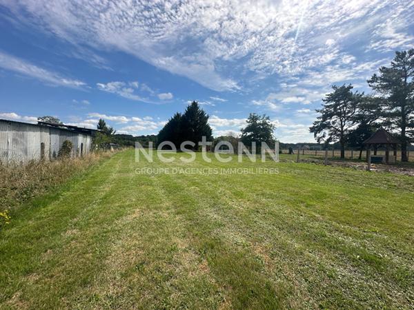 Agréable terrain constructible d'environ 2235m² à La Bruere Sur Loir (72500)