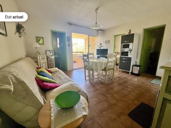 Appartement 109 990 € Valras-Plage 3 p 35 m² DPE D