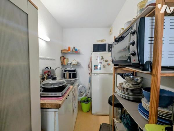 NANTES - Monselet - Appartement T2 loué - 37,54m²