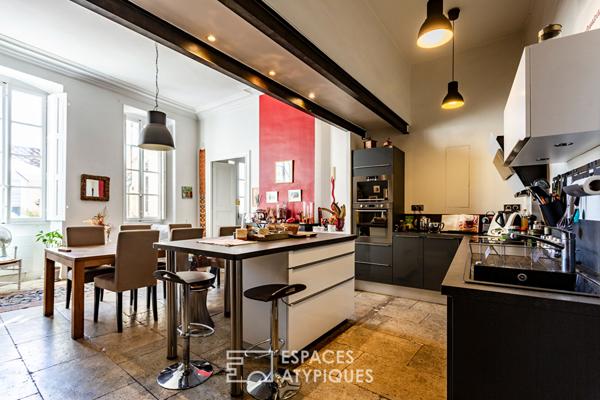 Rare Haussmannien avec terrasse – Maison Carrée