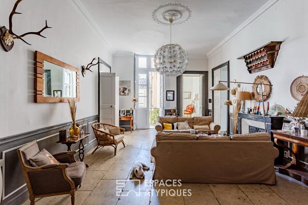 Rare Haussmannien avec terrasse – Maison Carrée
