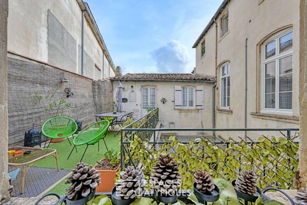 Rare Haussmannien avec terrasse – Maison Carrée