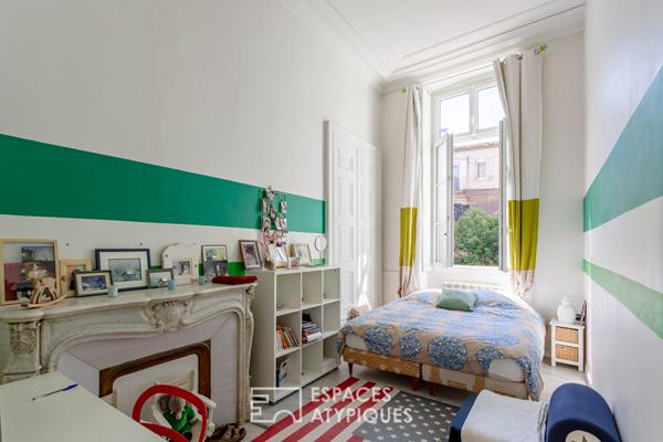 Rare Haussmannien avec terrasse – Maison Carrée