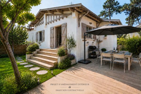 Maison avec 4 chambres et jardin intimiste au calme quartier des Abatilles à Arcachon