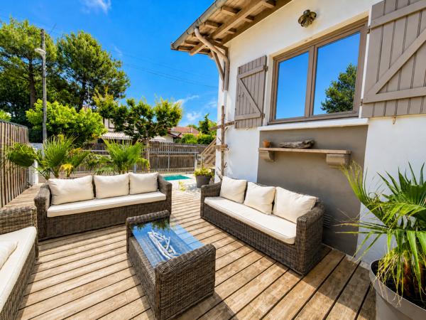 Maison avec 4 chambres et jardin intimiste au calme quartier des Abatilles à Arcachon
