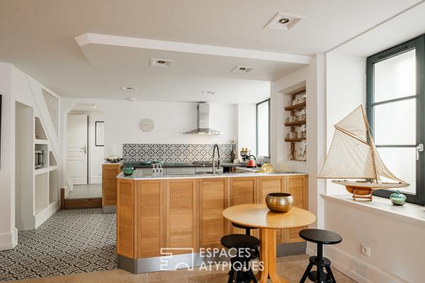 Maison de ville au centre d’une cité de caractère