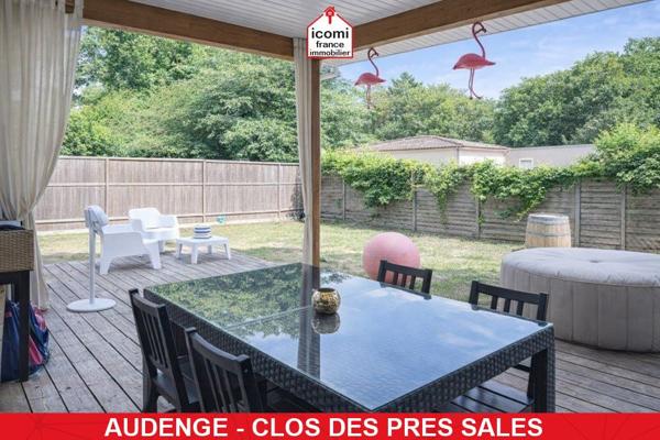 A VENDRE - MAISON CONTEMPORAINE DE 120M² GARANTIE DECENNALE - PIECE DE VIE 40 M² - 4 CHAMBRES - TERRAIN DE 540M² & PUIT ARTESIEN - CALME ET SECURISE