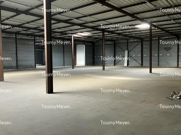 A LOUER-BORDEAUX NORD-BATIMENT INDUSTRIEL DE 2 853 M²-TERRAIN PRIVATIF