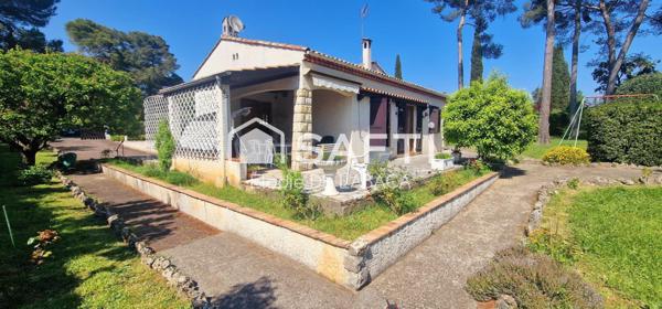MOUGINS MAISON 104 M2 SUR UN TERRAIN DE 1560 M2