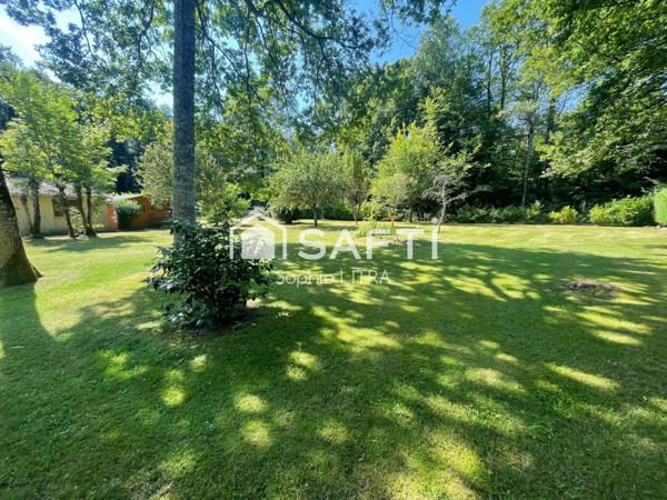 dans domaine privé avec étangs - calme garanti