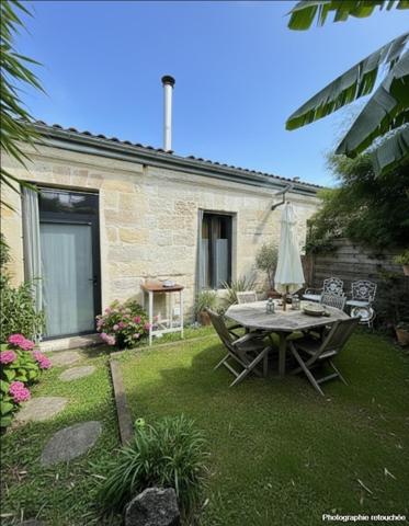 Quartier Saint Seurin/ Fondaudège T2 loft avec Jardin sans vis a vis