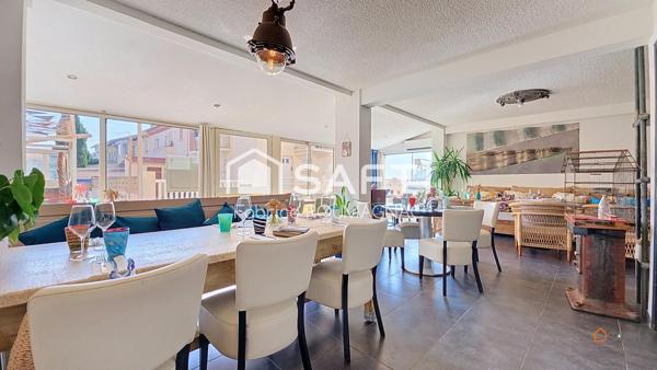 Très beau restaurant à Valras-Plage à deux pas de la mer