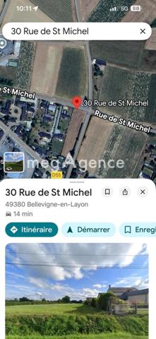 Terrain à FAYE-D'ANJOU, 49380 - 2860m²