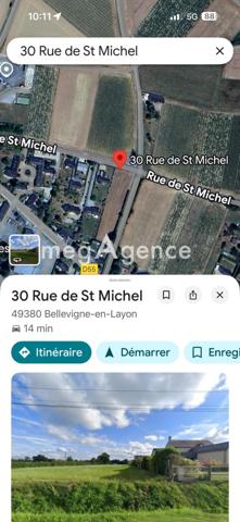 Terrain à FAYE-D'ANJOU, 49380 - 2860m²