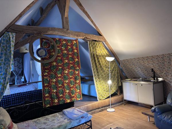 Le Veurdre - Ancien moulin à eau avec une maison spacieuse et un petit bout de rivière sur un terrain de 1,7 h Le Veurdre (03320)