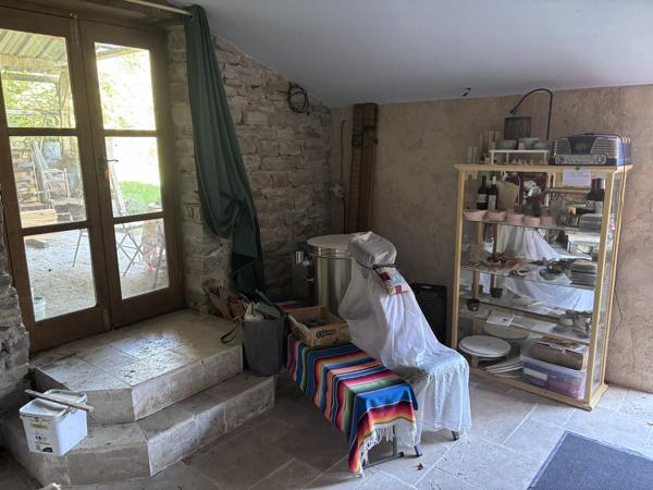 Le Veurdre - Ancien moulin à eau avec une maison spacieuse et un petit bout de rivière sur un terrain de 1,7 h Le Veurdre (03320)
