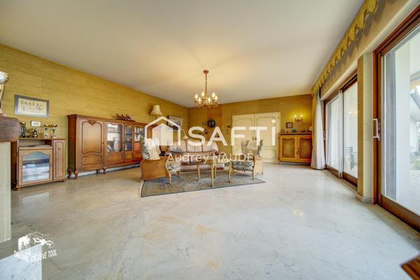 Maison individuelle de plain-pied avec sous-sol complet