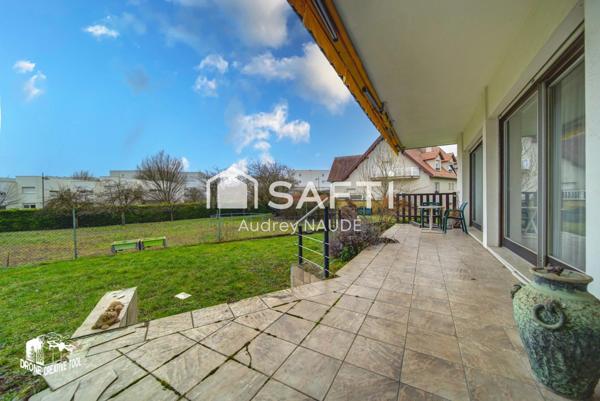 Maison individuelle de plain-pied avec sous-sol complet