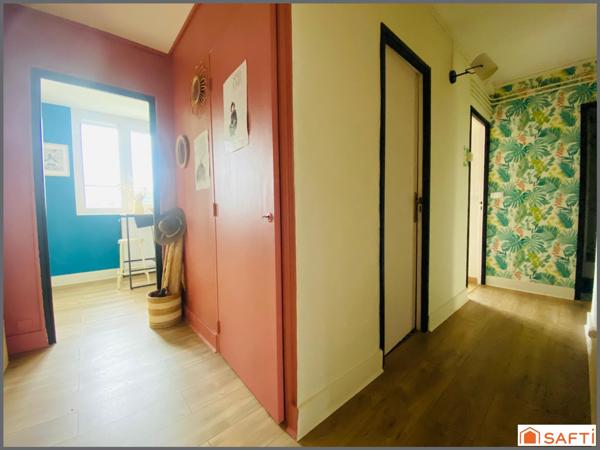 SECTEUR SUD / COUP DE COEUR / T3 LUMINEUX ET TRAVERSANT, 63M2 ENTIEREMENT RENOVE AVEC GOUT / CAVE !! PAS DE TRAVAUX A PREVOIR !