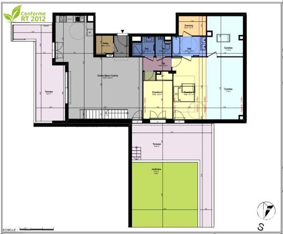 Appartement à vendre 4 pièces 100 m² Châteauneuf-Grasse