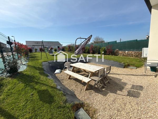 MAISON DE 77 M2, 3 CHAMBRES SUR TERRAIN DE 397 M2