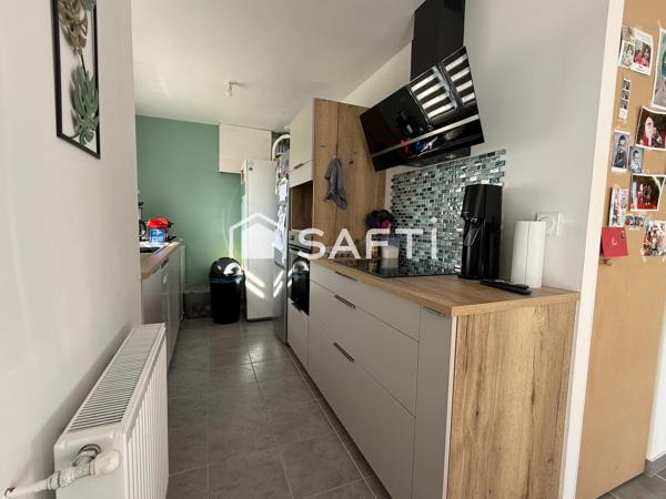 MAISON DE 77 M2, 3 CHAMBRES SUR TERRAIN DE 397 M2