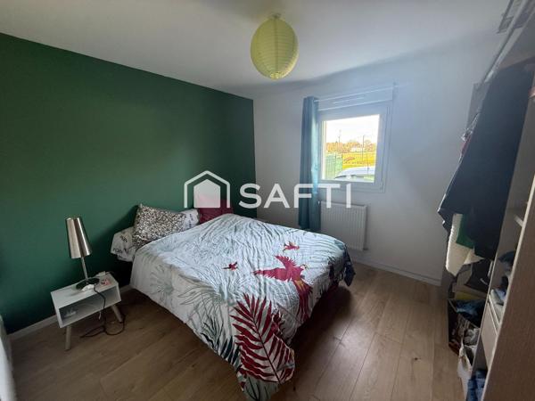 MAISON DE 77 M2, 3 CHAMBRES SUR TERRAIN DE 397 M2
