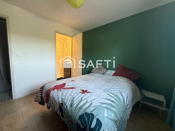 MAISON DE 77 M2, 3 CHAMBRES SUR TERRAIN DE 397 M2