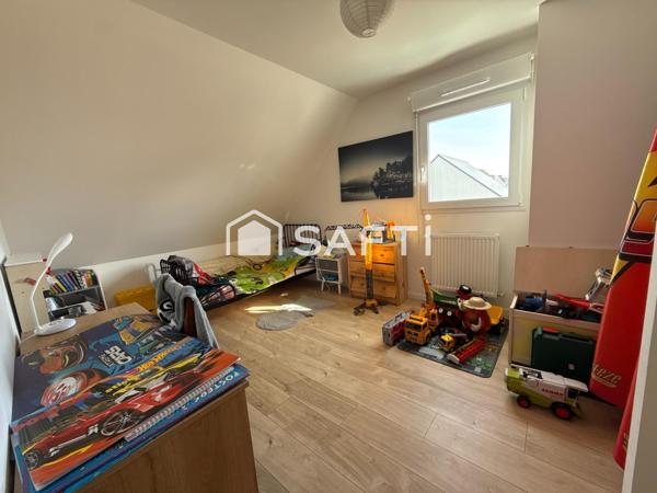 MAISON DE 77 M2, 3 CHAMBRES SUR TERRAIN DE 397 M2