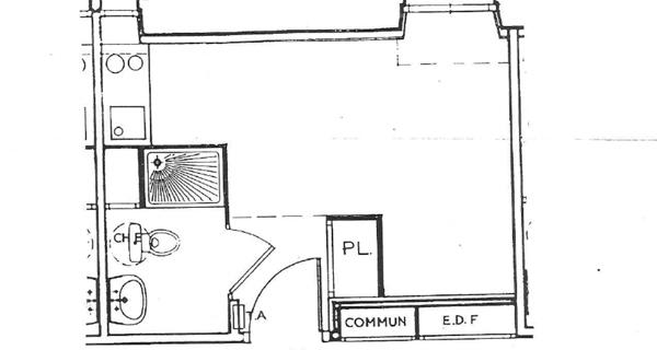 À vendre Studio 15.85 m² - Grenoble 38000