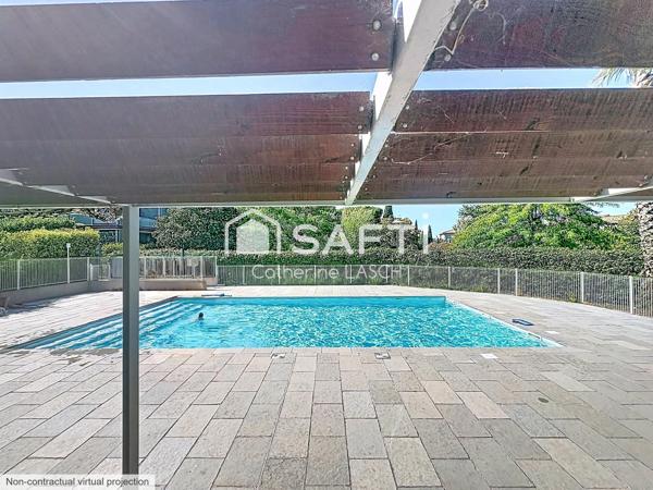 T2 avec 2 loggias, piscine et parking – Une résidence de standing à Mauguio, à quelques minutes des plages !