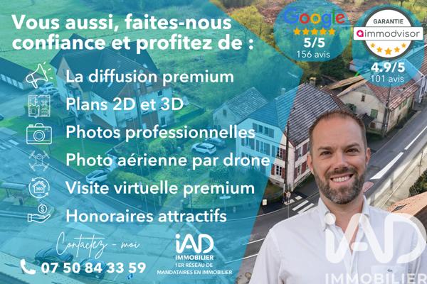 Maison à vendre 18 pièces 268 m² Giromagny