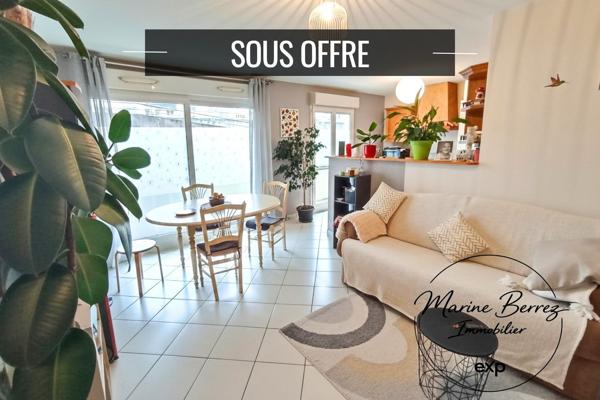 T2 avec balcon, garage et cave