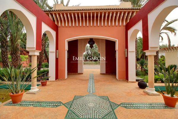 À vendre maison au coeur de la palmeraie à Marrakech