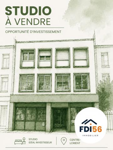 Appartement 1 pièce(s) , Lorient